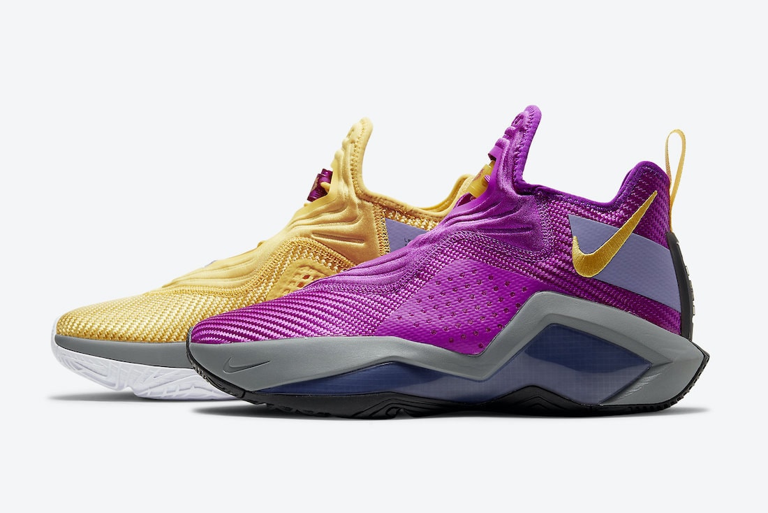 Nike LeBron Soldier 14 Opts for a Lakers Colorway