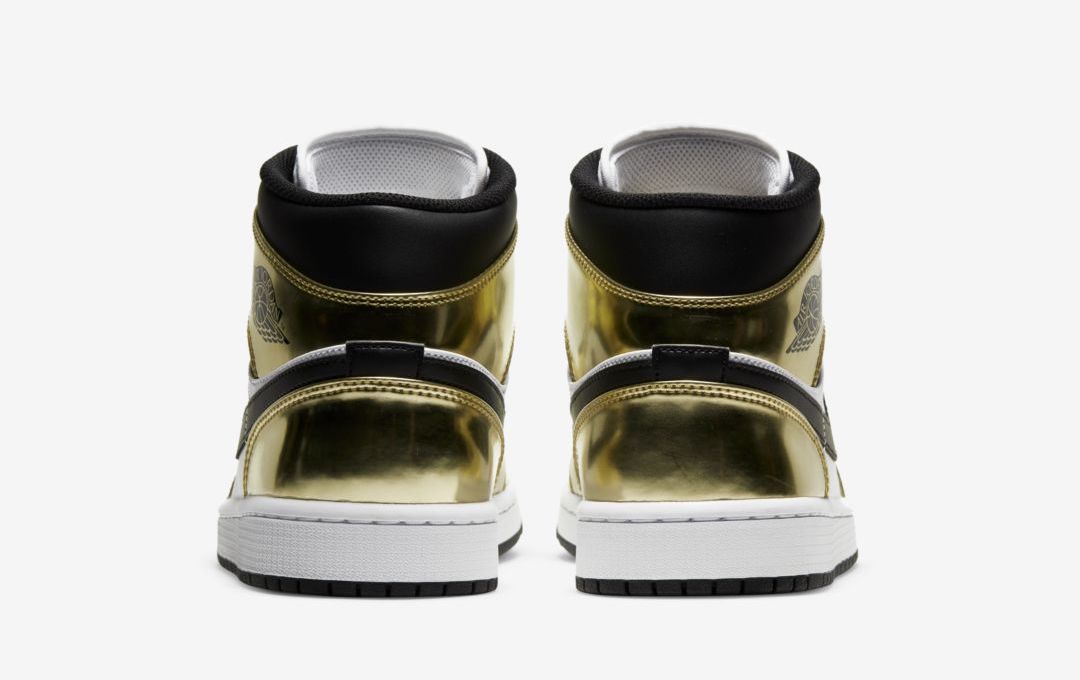 Air Jordan 1 Mid Metallic Gold