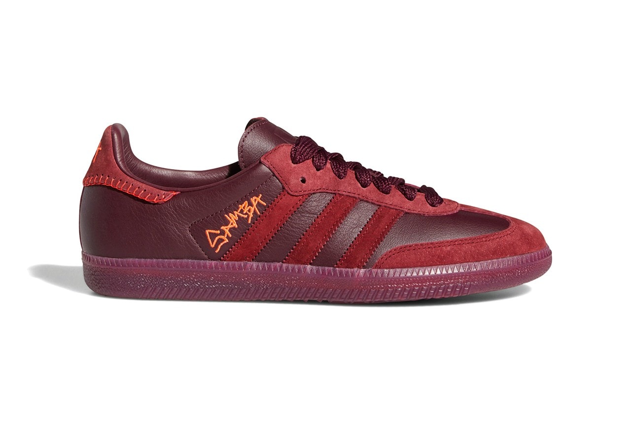 Jonah Hill adidas Originals Samba Green Night Maroon FW7458 FW7456 Collaboration Release