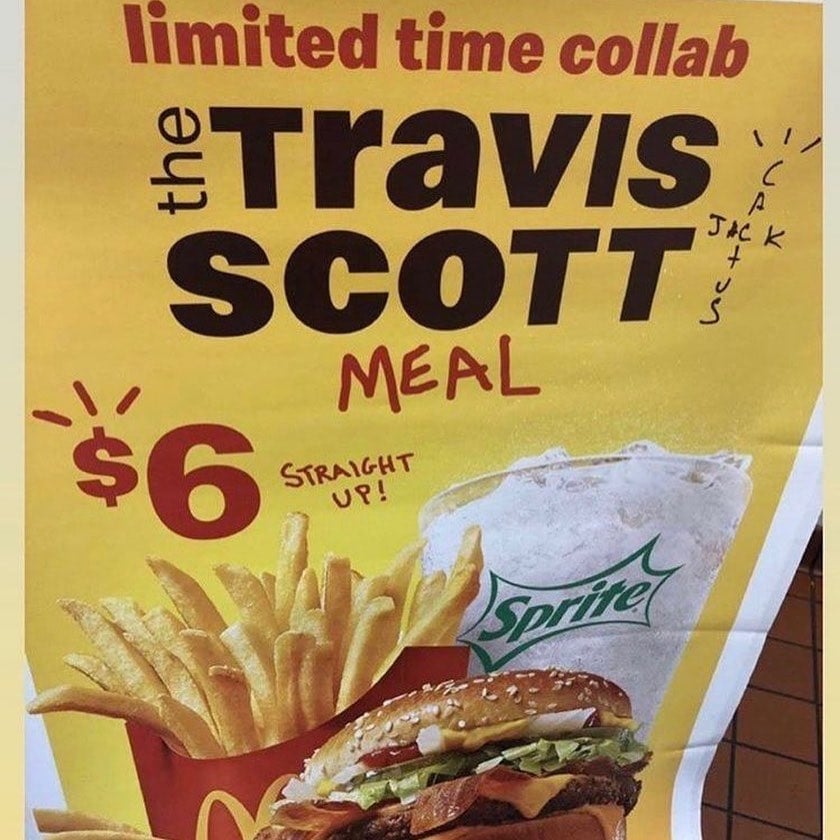 Travis Scott Mcdonalds