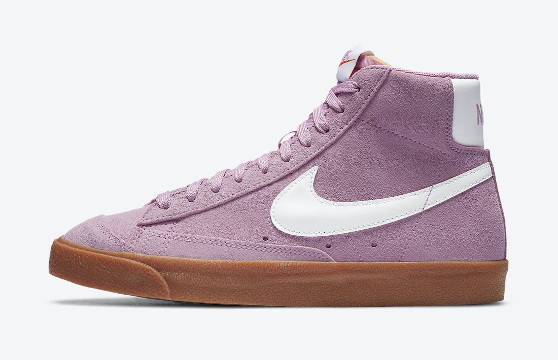 Nike Covers the Blazer Mid in Magenta Suede