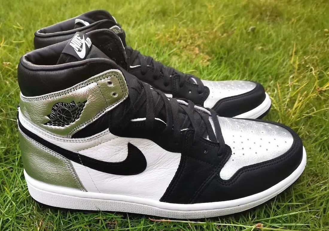 Air Jordan 1 High Og Silver Toe CD0461-001