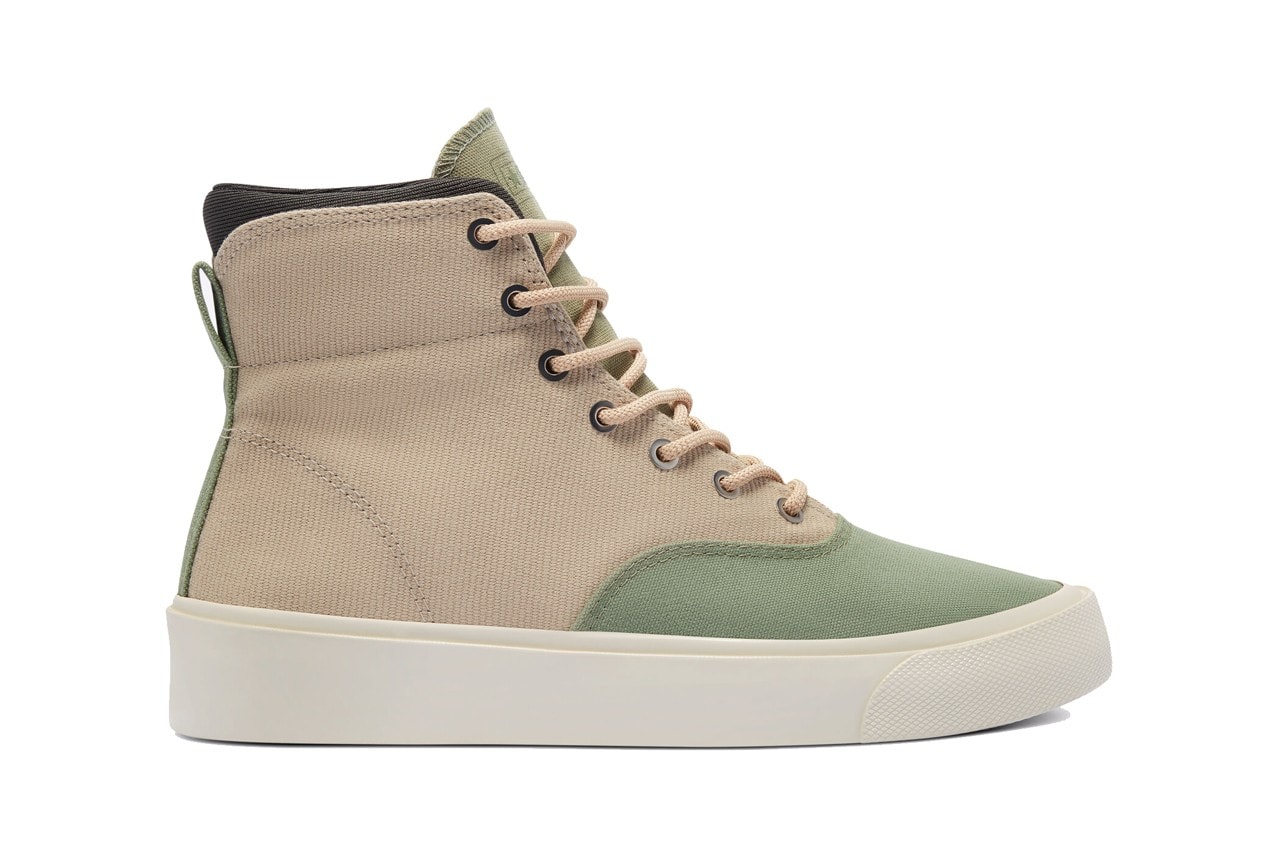 Converse Skidgrip High Low Top Safari Biscotti Oil Green Malachite 169640c 169641c