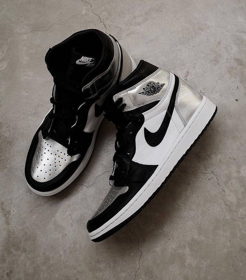 Air Jordan 1 High Og Wmns “silver Toe”