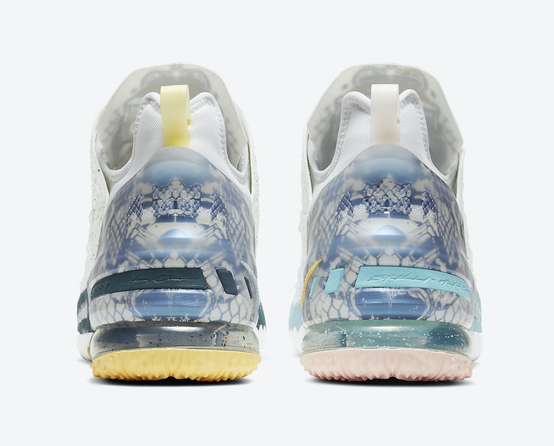 Nike LeBron 18 "Reflections Flip" Celebrates the Lakers Finals Win