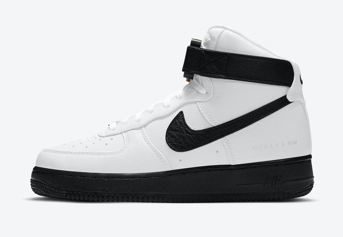 Alyx Nike Air Force 1 High White Black CQ4018-101