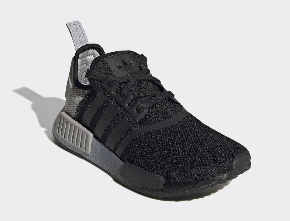 Black and Grey Gradient Boost Highlights the adidas NMD R1
