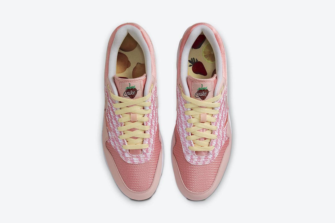 On-Foot Look at the Nike Air Max 1 Powerall "Strawberry Lemonade"