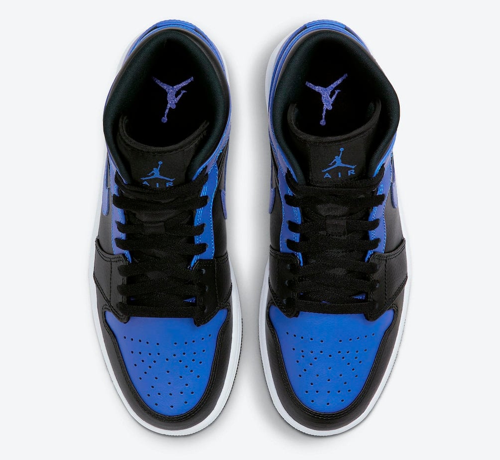 Air Jordan 1 Mid Takes on "Hyper Royal"