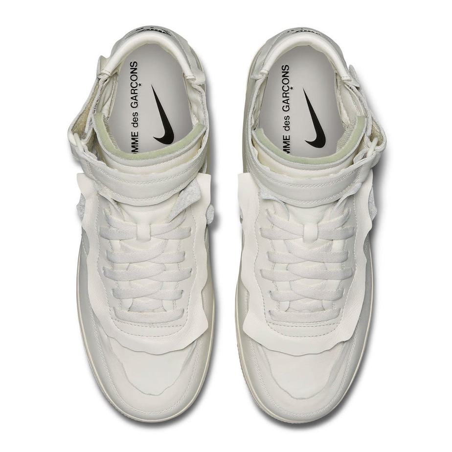 Comme des Garcons x Nike Air Force 1 Mid Collaboration