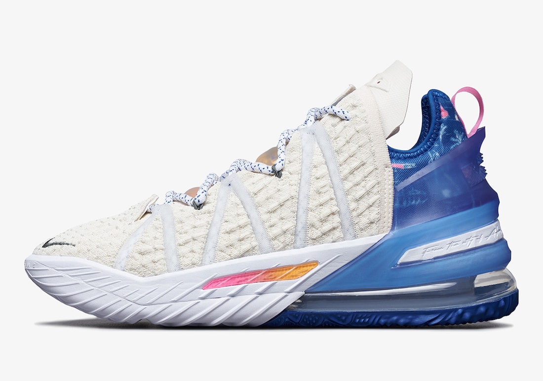 Nike LeBron 18 "Los Angeles By Day" Available Now