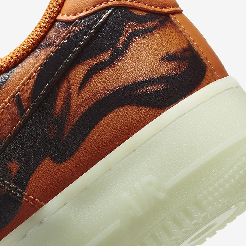 Nike Air Force 1 Skeleton Orange 2020
