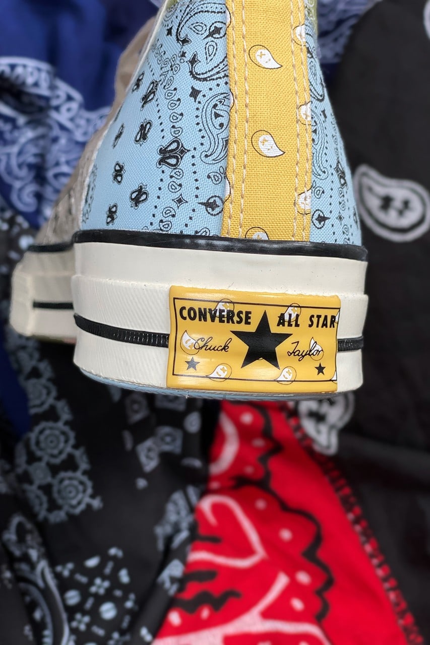 Offspring Converse Chuck 70 Paisley Patchwork Release Information