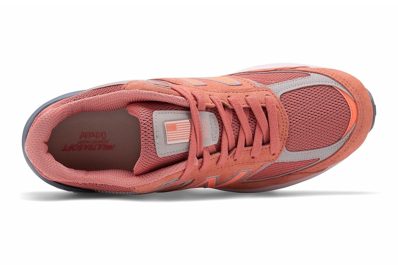 New Balance 990v5 Sunrise Pink Justfreshkicks