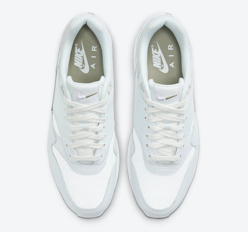 Nike Air Max 1 Leather Asparagus Justfreshkicks