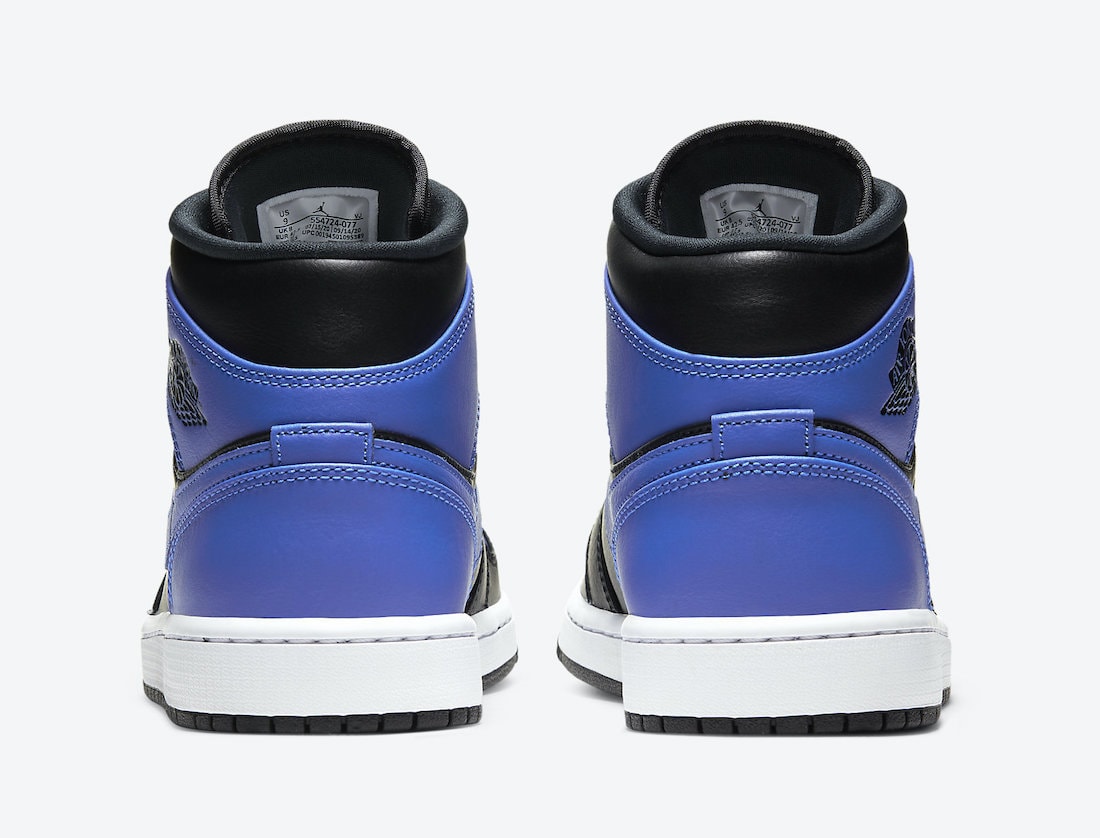 Air Jordan 1 Mid Takes on "Hyper Royal"