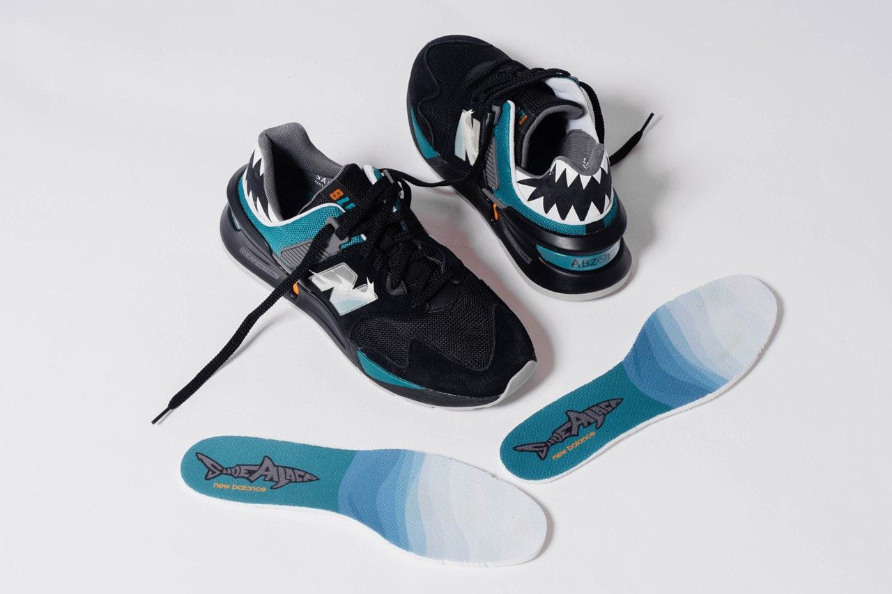 Shoepalace X New Balance 997s Great White Shark Justfreshkicks