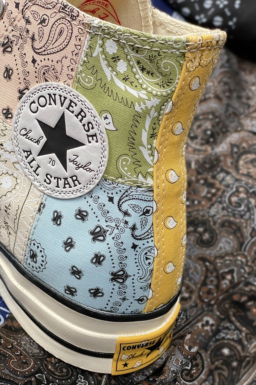 Offspring Converse Chuck 70 Paisley Patchwork Release Information