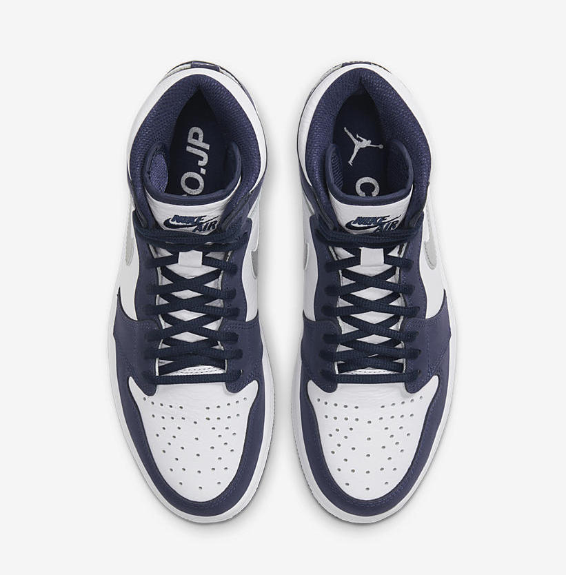 Air Jordan 1 High Og Co Jp Midnight Navy