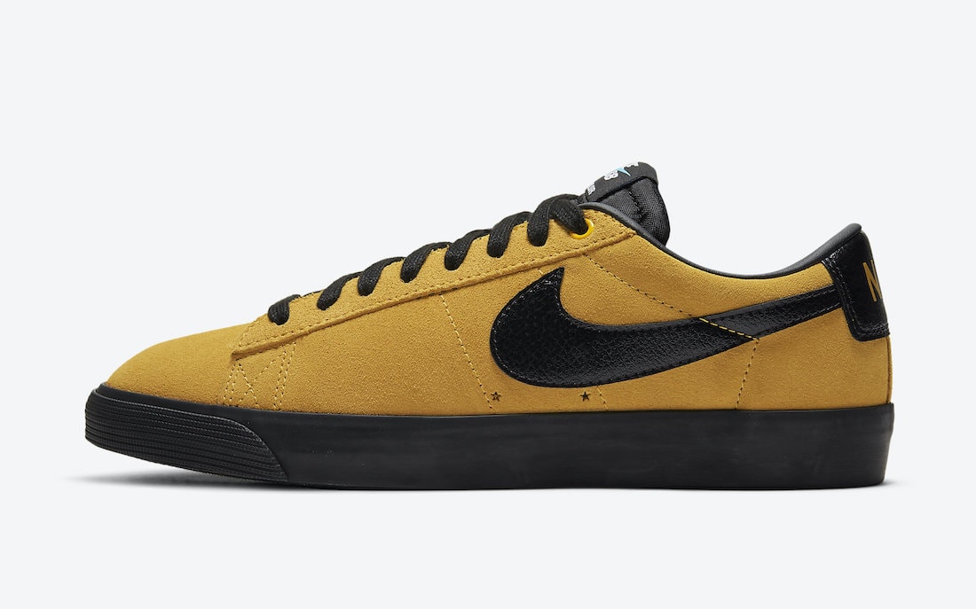 Nike Sb Blazer Low Gt University Gold 704939 700