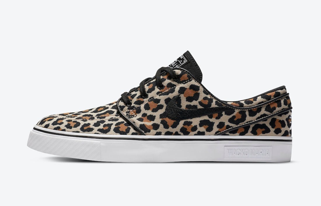 Wacko Maria x Nike SB Janoski Canvas OG Features Leopard Uppers