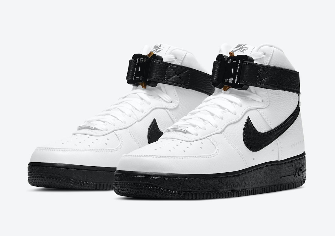 Alyx Nike Air Force 1 High White Black CQ4018-101