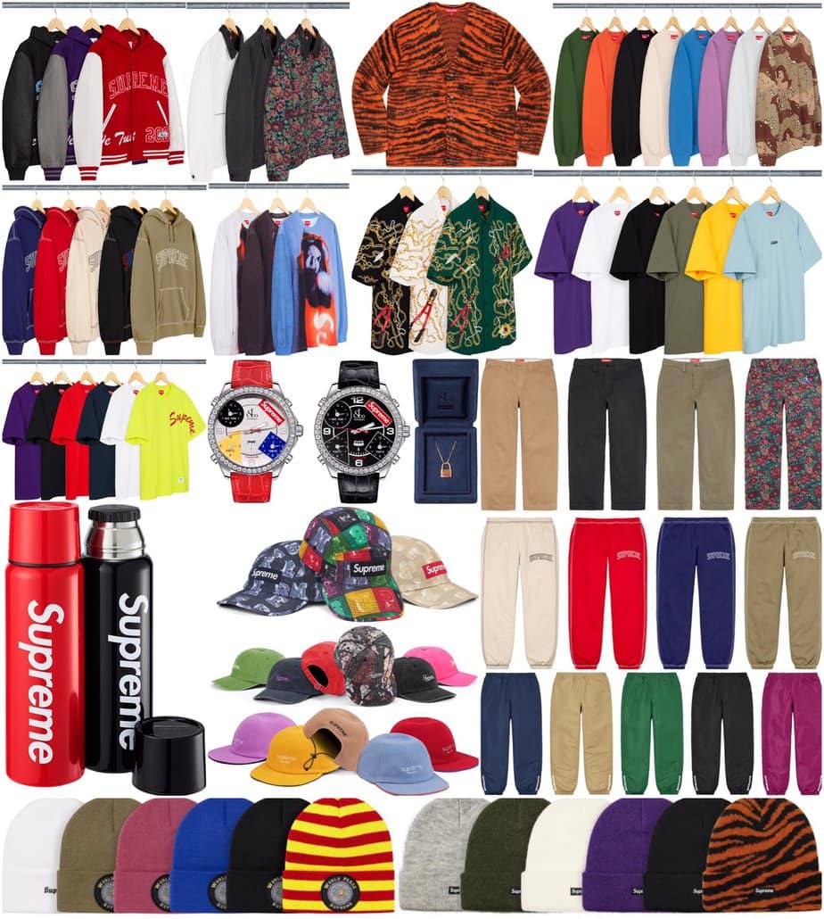 Supreme FW20 Week 9 Droplist