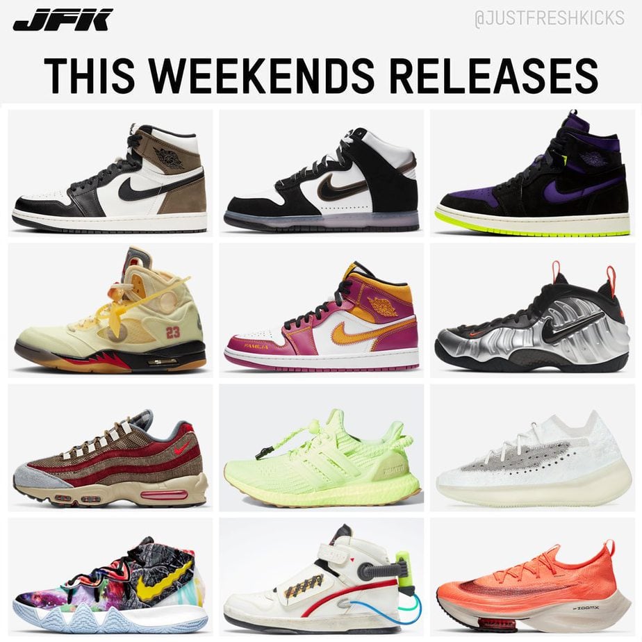 Top Sneaker Releases This Weekend Halloween 2020