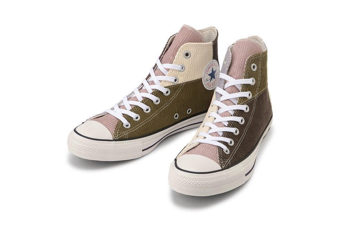 Converse Japan Chuck Taylor Corduroy Patchwork All Star React Justfreshkicks