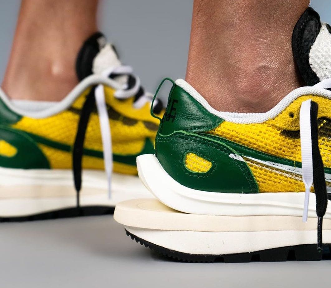 Sacai X Nike Vaporwaffle Tour Yellow