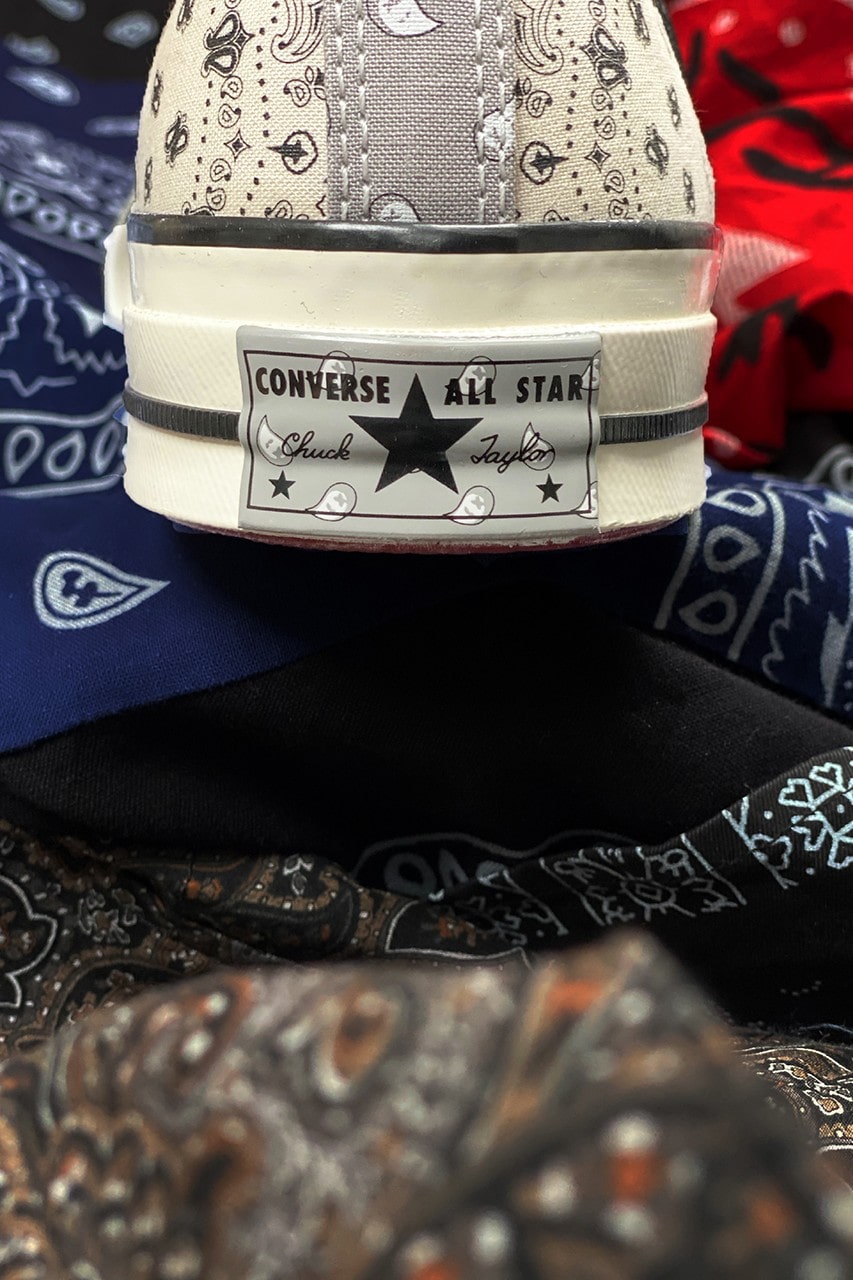 Offspring Converse Chuck 70 Paisley Patchwork Release Information