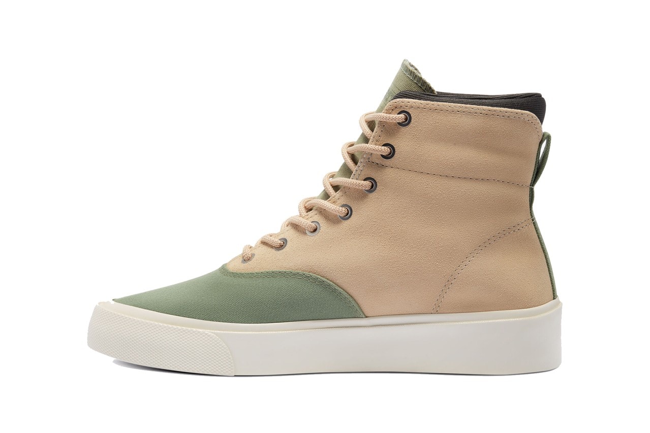 Converse Skidgrip High Low Top Safari Biscotti Oil Green Malachite 169640c 169641c