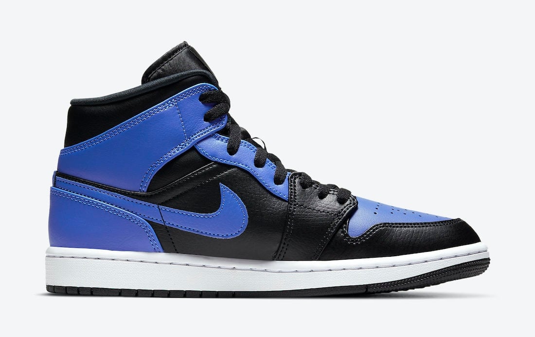 Air Jordan 1 Mid Takes on "Hyper Royal"