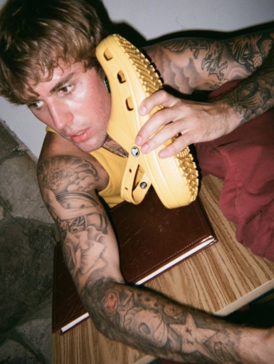 Justin Bieber Crocs