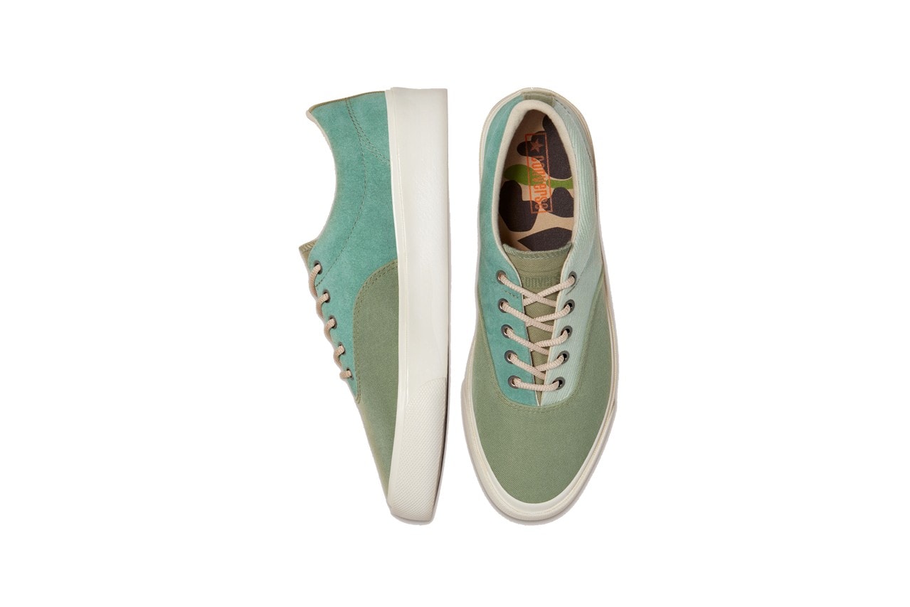 Converse Skidgrip High Low Top Safari Biscotti Oil Green Malachite 169640c 169641c