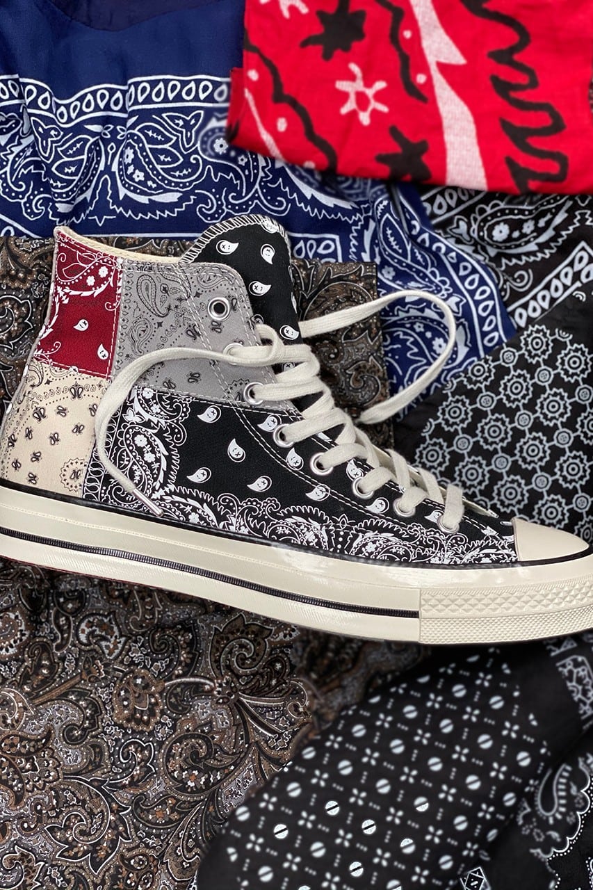 Offspring Converse Chuck 70 Paisley Patchwork Release Information