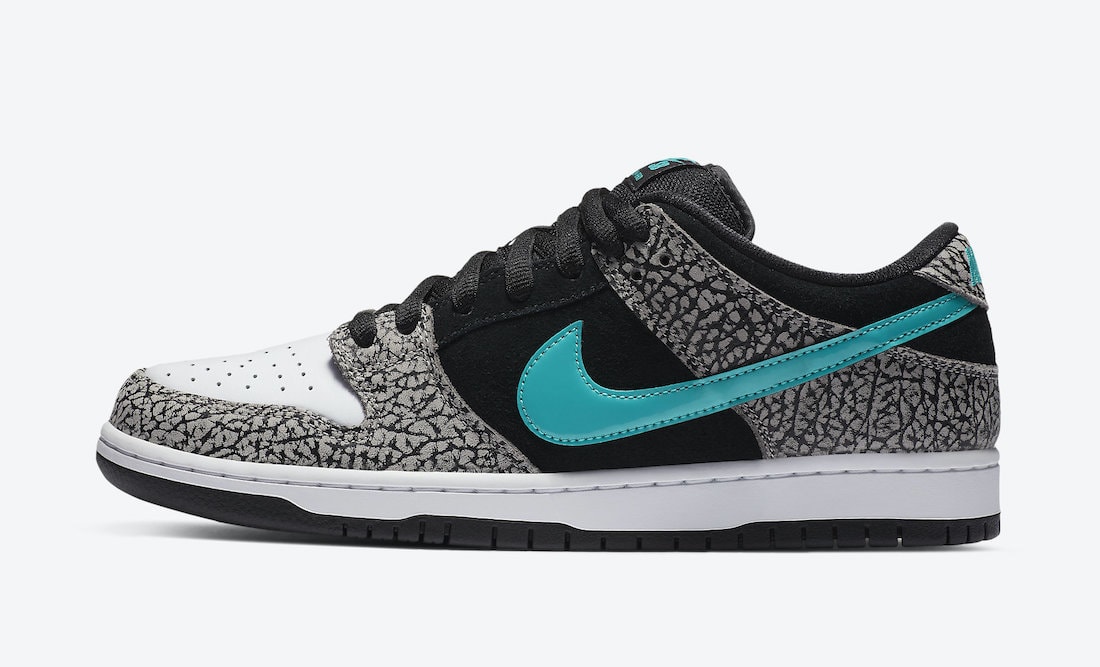 Official Look at the Nike SB Dunk Low “atmos Elephant”