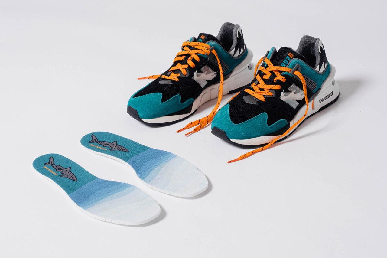 Shoepalace X New Balance 997s Great White Shark Justfreshkicks