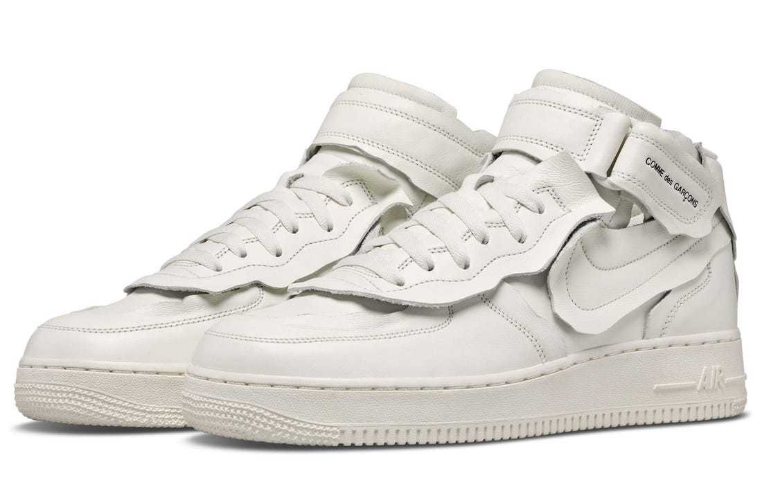 Comme des Garcons x Nike Air Force 1 Mid Collaboration