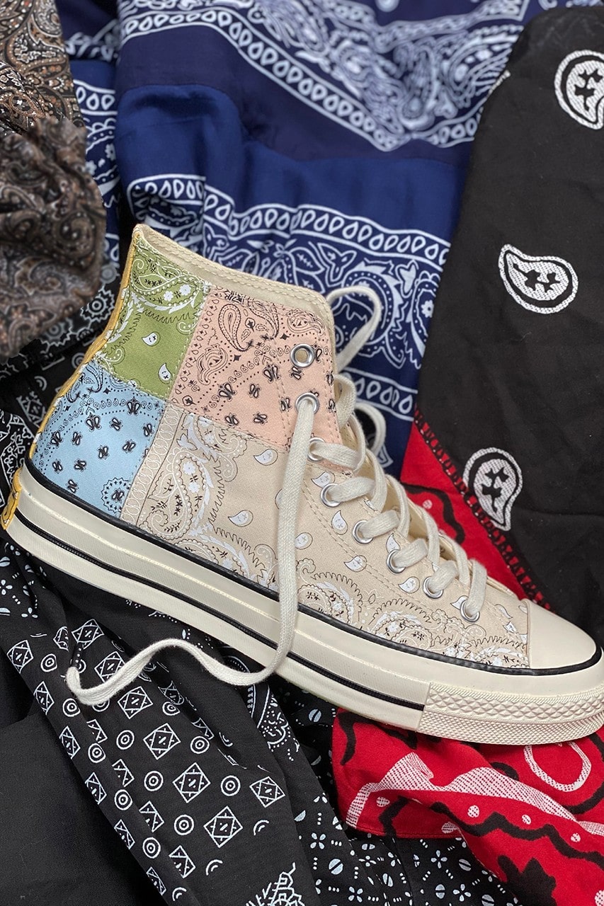 Offspring Converse Chuck 70 Paisley Patchwork Release Information