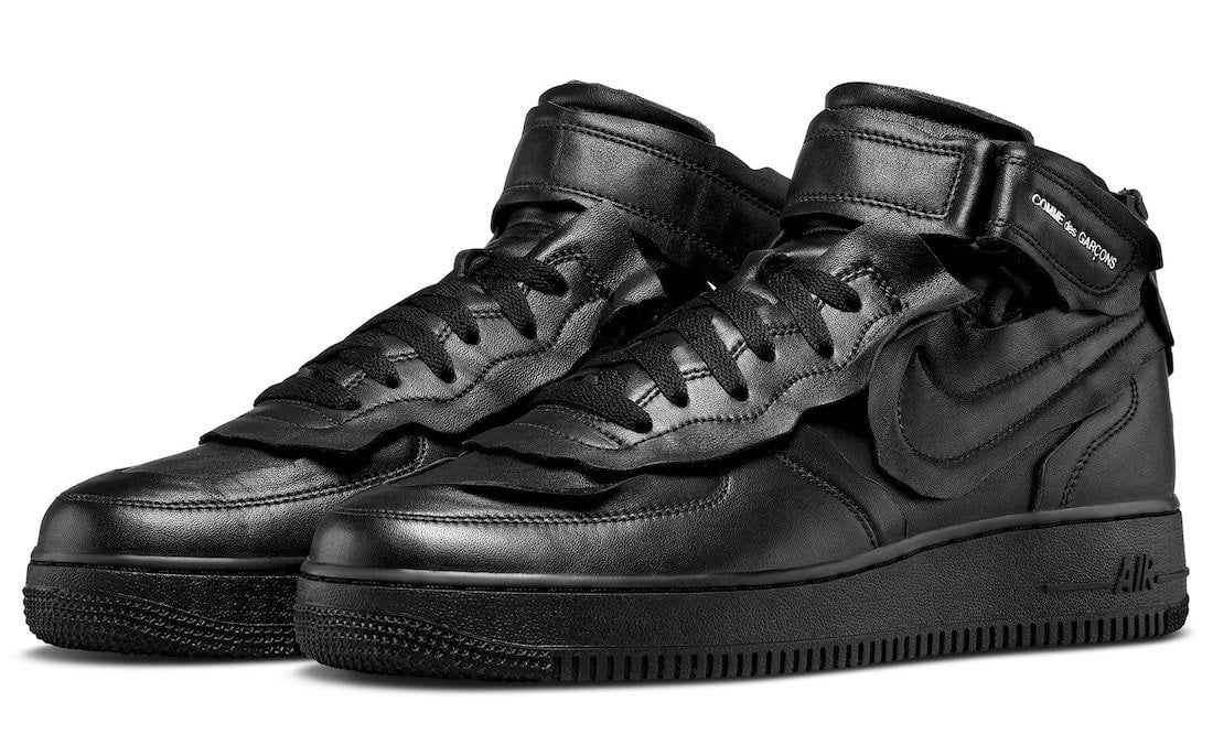 Comme des Garcons x Nike Air Force 1 Mid Collaboration