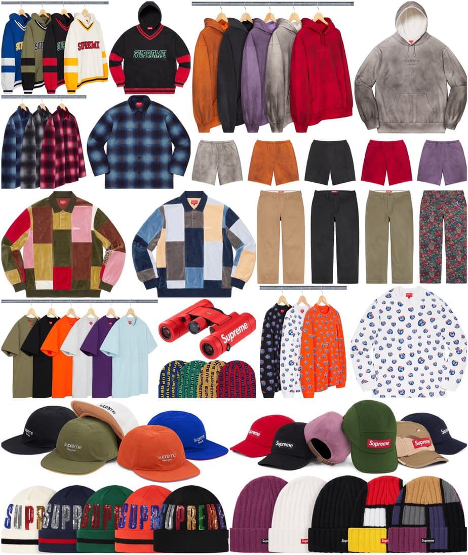 Supreme FW20 Week 10 Droplist