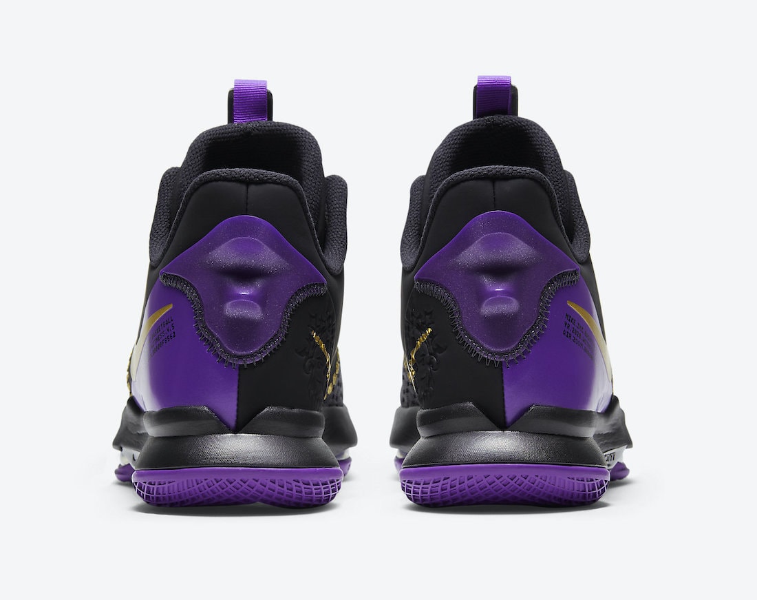 Nike LeBron Witness 5 Surfaces in a "Lakers" Colorway