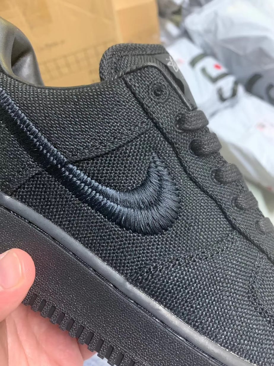Stussy x Nike Air Force 1 Low Black CZ9084-001