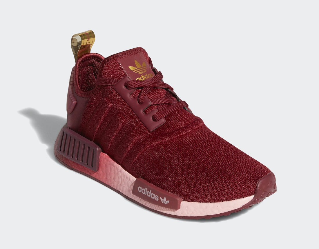 adidas NMD R1 Showcases "Collegiate Burgundy"