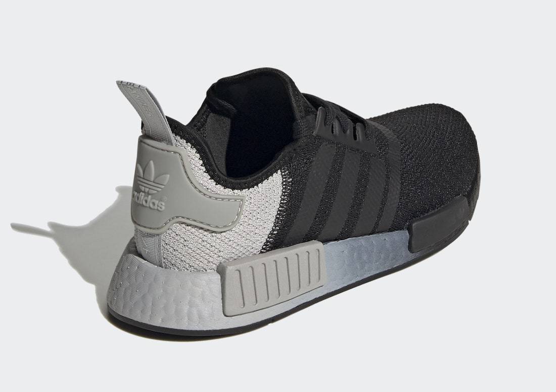 Black and Grey Gradient Boost Highlights the adidas NMD R1