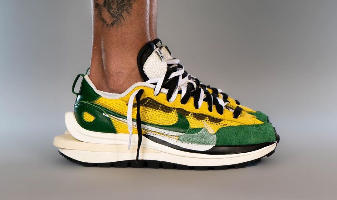 Sacai X Nike Vaporwaffle Tour Yellow