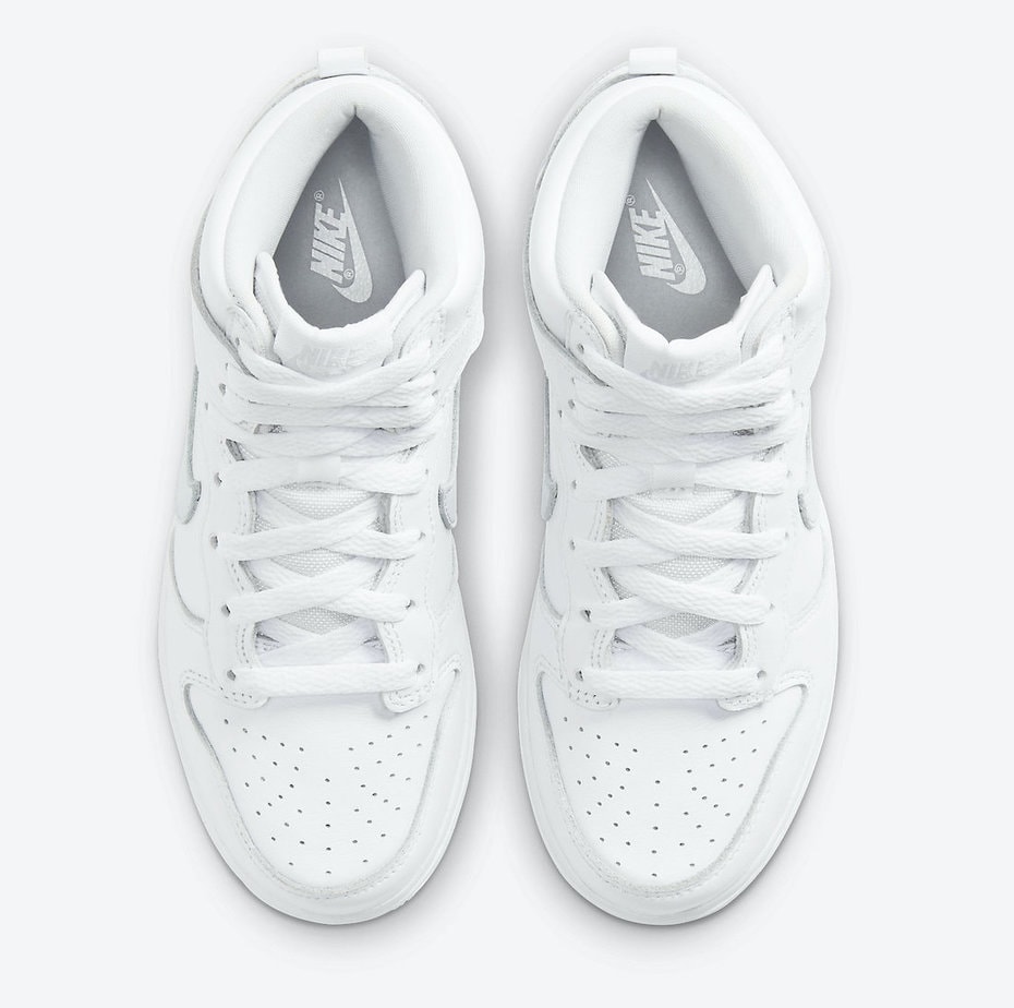 Nike Dunk High "Pure Platinum" Releasing Tomorrow