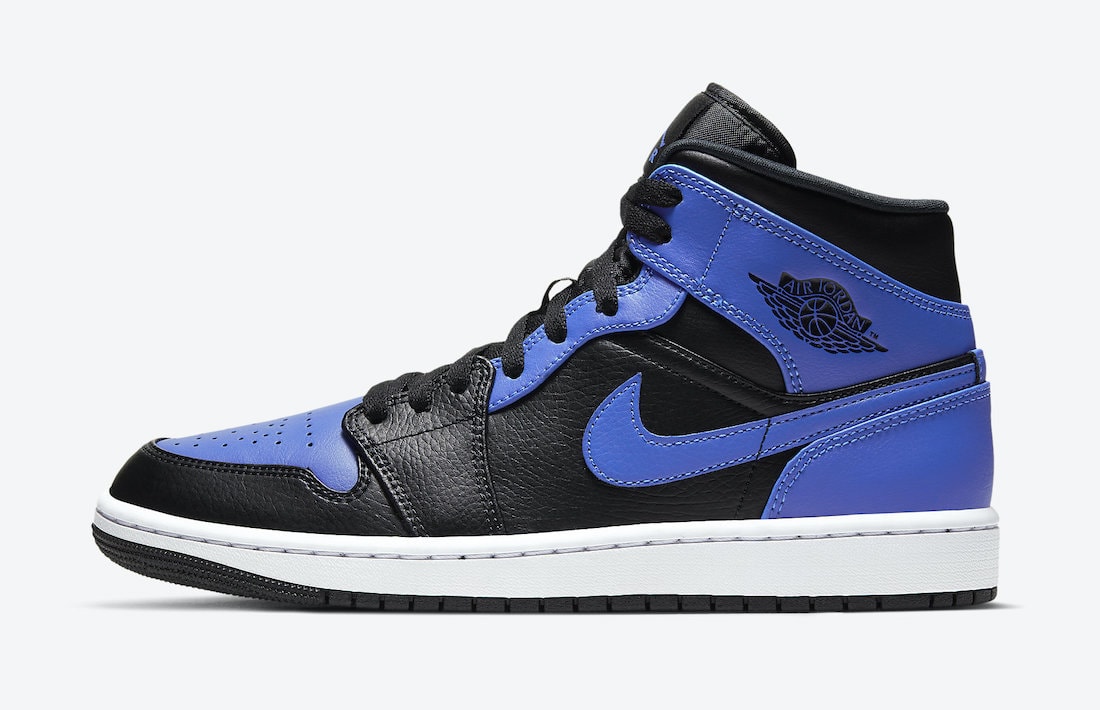 Air Jordan 1 Mid Takes on "Hyper Royal"