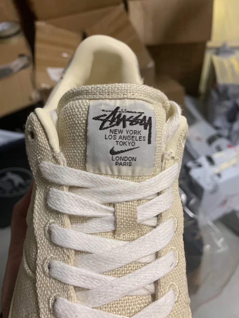 Stussy x Nike Air Force 1 Low Fossil CZ9084-200